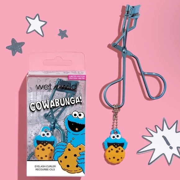 Wet n Wild x Sesame Street Cowabunga Lash Curler Cookie Monster BNIB - Picture 10 of 12